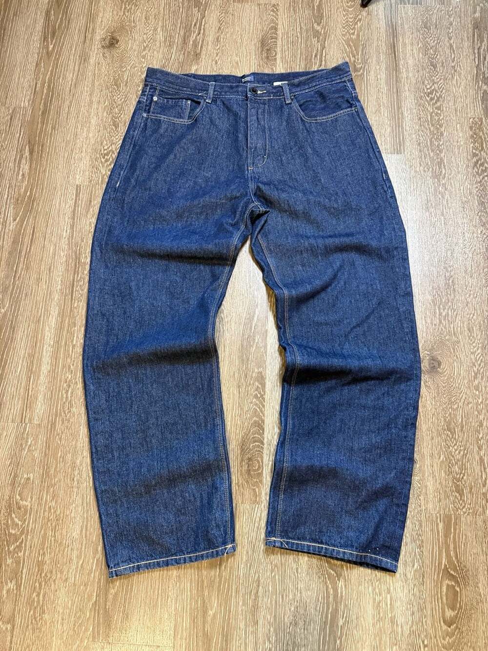 Sean John Original Gravy Baggy Jeans 38x34 Blue Denim